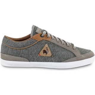 Officielle Le Coq Sportif Feret Craft 2 Tones Gris - Chaussures Baskets Basses Homme